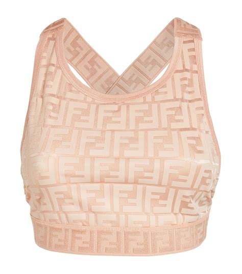 pink fendi top crop|fendi sweatshirts for women.